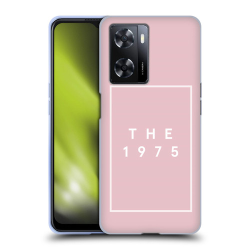 The 1975 Key Art Logo Pink Soft Gel Case for OPPO A57s