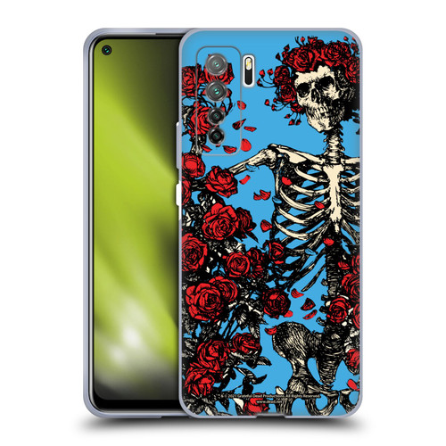Grateful Dead Trends Bertha Skull Roses Soft Gel Case for Huawei Nova 7 SE/P40 Lite 5G