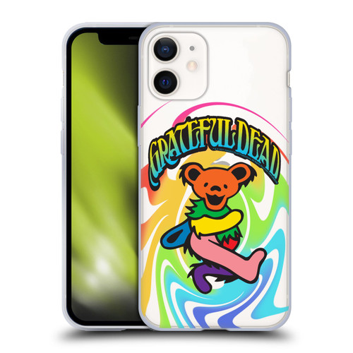 Grateful Dead Trends Bear 2 Soft Gel Case for Apple iPhone 12 Mini