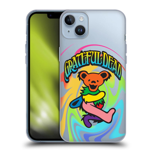 Grateful Dead Trends Bear 2 Soft Gel Case for Apple iPhone 14 Plus