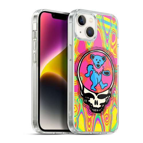Grateful Dead Trends Bear Soft Gel Case for Apple iPhone 14 Plus & MagSafe