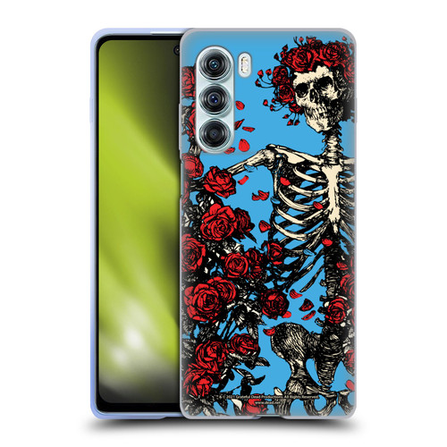 Grateful Dead Trends Bertha Skull Roses Soft Gel Case for Motorola Edge S30 / Moto G200 5G