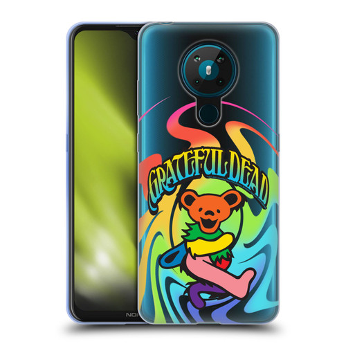 Grateful Dead Trends Bear 2 Soft Gel Case for Nokia 5.3