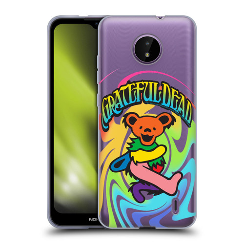 Grateful Dead Trends Bear 2 Soft Gel Case for Nokia C10 / C20