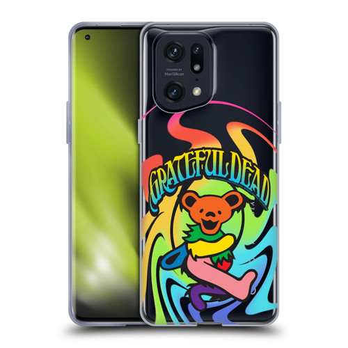 Grateful Dead Trends Bear 2 Soft Gel Case for OPPO Find X5 Pro