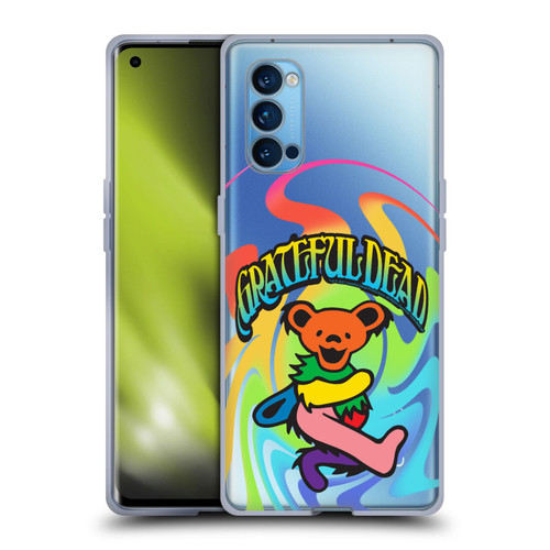 Grateful Dead Trends Bear 2 Soft Gel Case for OPPO Reno 4 Pro 5G