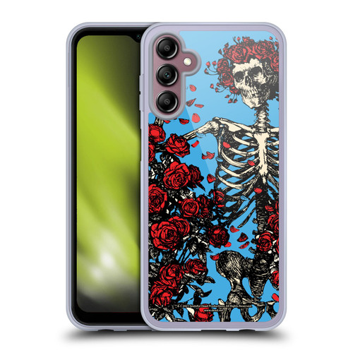 Grateful Dead Trends Bertha Skull Roses Soft Gel Case for Samsung Galaxy A14 5G