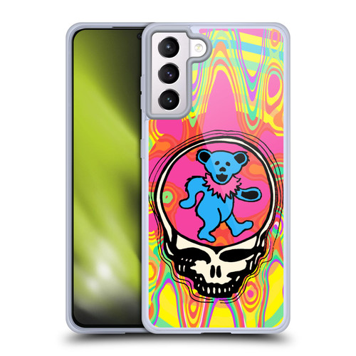 Grateful Dead Trends Bear Soft Gel Case for Samsung Galaxy S21+ 5G