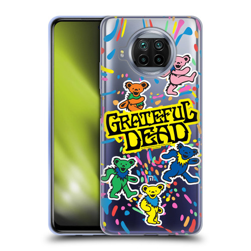 Grateful Dead Trends Bear Color Splatter Soft Gel Case for Xiaomi Mi 10T Lite 5G