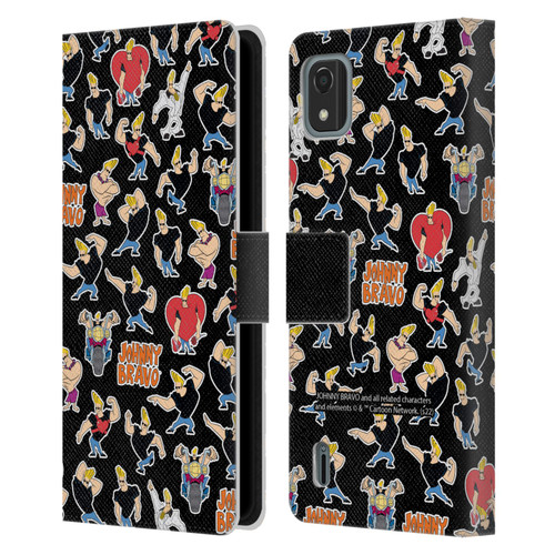 Johnny Bravo Graphics Pattern Leather Book Wallet Case Cover For Nokia C2 2nd Edition