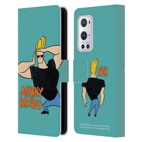 Johnny Bravo Graphics Character Leather Book Wallet Case Cover For OnePlus 9 Pro