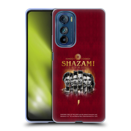Shazam!: Fury Of The Gods Graphics Poster Soft Gel Case for Motorola Edge 30