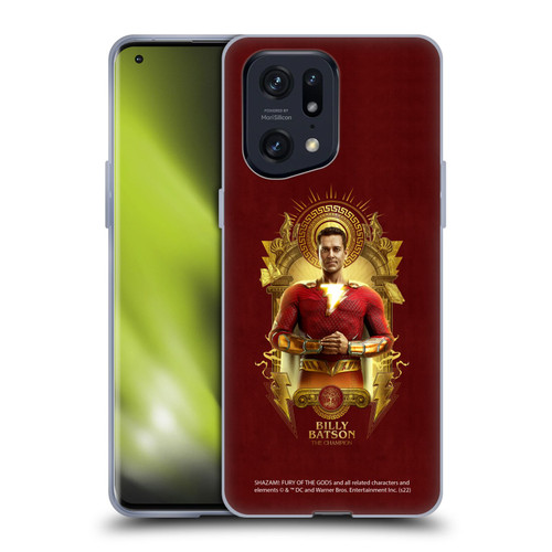 Shazam!: Fury Of The Gods Graphics Billy Soft Gel Case for OPPO Find X5 Pro