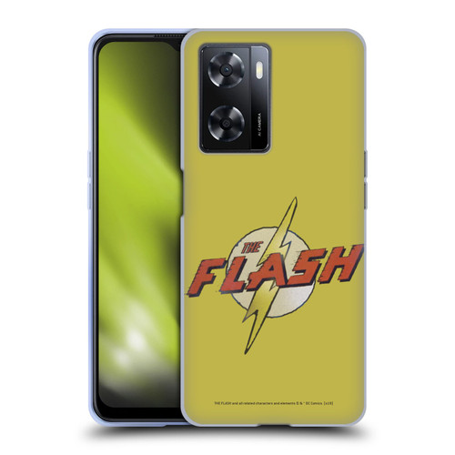 The Flash DC Comics Fast Fashion Logo Soft Gel Case for OPPO A57s