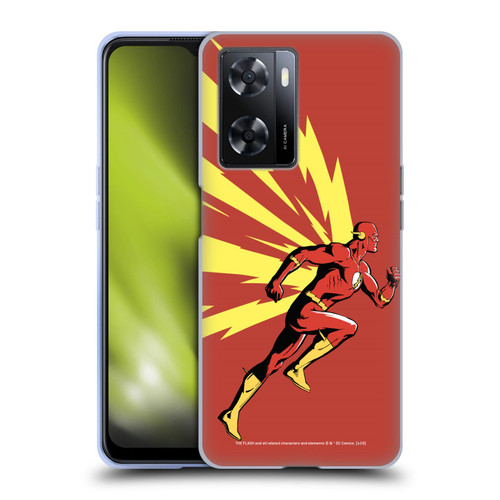The Flash DC Comics Fast Fashion Running Soft Gel Case for OPPO A57s