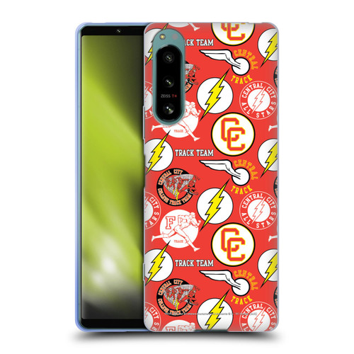 The Flash DC Comics Fast Fashion Pattern Soft Gel Case for Sony Xperia 5 IV
