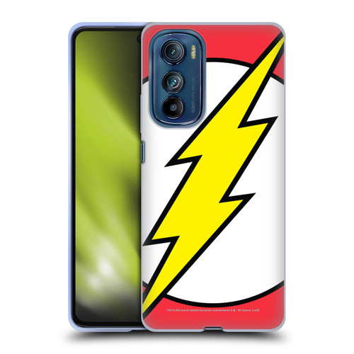 The Flash DC Comics Logo Oversized Soft Gel Case for Motorola Edge 30