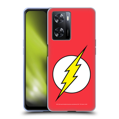 The Flash DC Comics Logo Plain Soft Gel Case for OPPO A57s