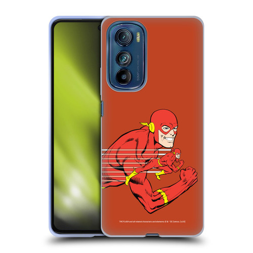The Flash DC Comics Vintage Double Soft Gel Case for Motorola Edge 30