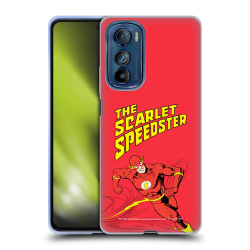 The Flash DC Comics Vintage Scarlet Speedster Soft Gel Case for Motorola Edge 30