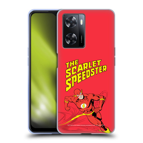 The Flash DC Comics Vintage Scarlet Speedster Soft Gel Case for OPPO A57s
