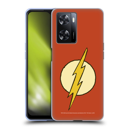 The Flash DC Comics Vintage Logo Soft Gel Case for OPPO A57s