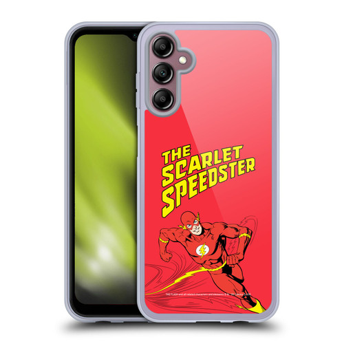 The Flash DC Comics Vintage Scarlet Speedster Soft Gel Case for Samsung Galaxy A14 5G