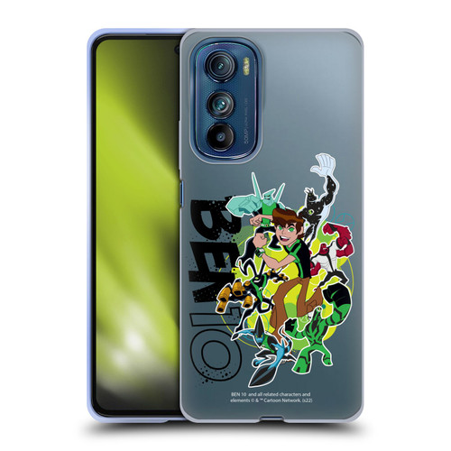 Ben 10: Omniverse Graphics Character Art Soft Gel Case for Motorola Edge 30