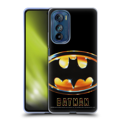 Batman (1989) Key Art Poster Soft Gel Case for Motorola Edge 30