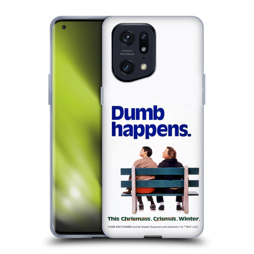 Dumb And Dumber Key Art Dumb Happens Soft Gel Case for OPPO Find X5 Pro