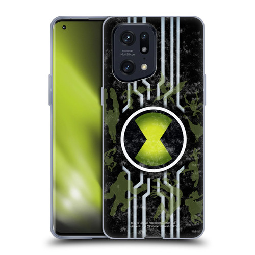 Ben 10: Alien Force Graphics Omnitrix Soft Gel Case for OPPO Find X5 Pro