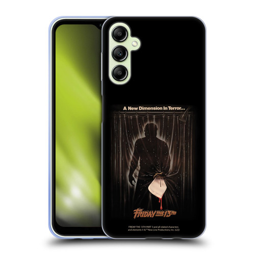Friday the 13th Part III Key Art Poster 3 Soft Gel Case for Samsung Galaxy A14 5G