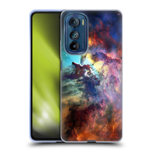 Cosmo18 Space Lagoon Nebula Soft Gel Case for Motorola Edge 30