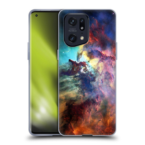 Cosmo18 Space Lagoon Nebula Soft Gel Case for OPPO Find X5 Pro