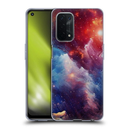 Cosmo18 Space Mysterious Space Soft Gel Case for OPPO A54 5G