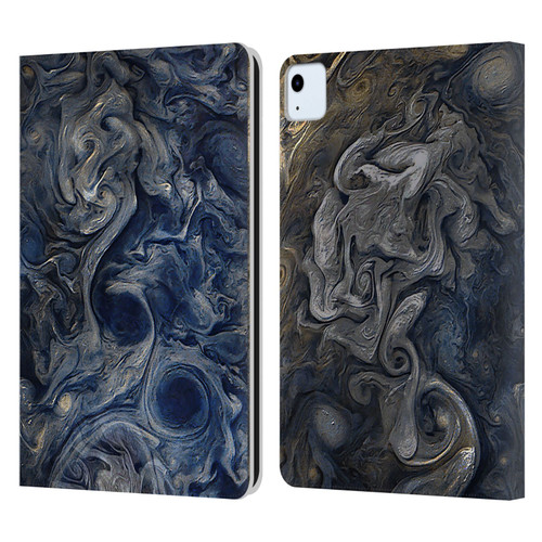 Cosmo18 Space 2 Blues Leather Book Wallet Case Cover For Apple iPad Air 11 2020/2022/2024