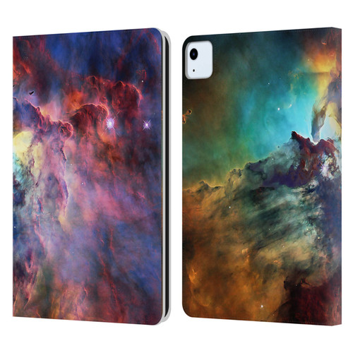 Cosmo18 Space Lagoon Nebula Leather Book Wallet Case Cover For Apple iPad Air 2020 / 2022