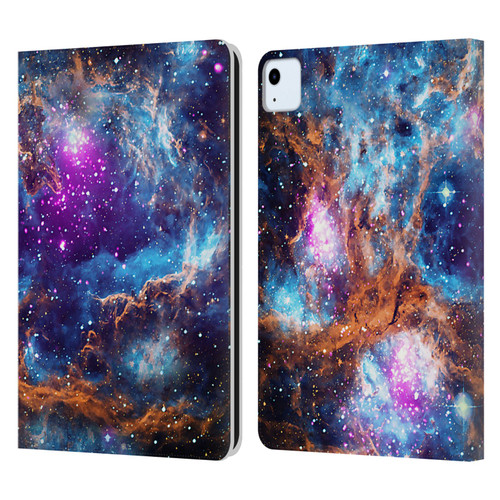 Cosmo18 Space Lobster Nebula Leather Book Wallet Case Cover For Apple iPad Air 2020 / 2022