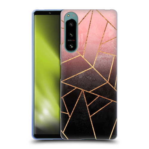 Elisabeth Fredriksson Sparkles Pink And Black Soft Gel Case for Sony Xperia 5 IV