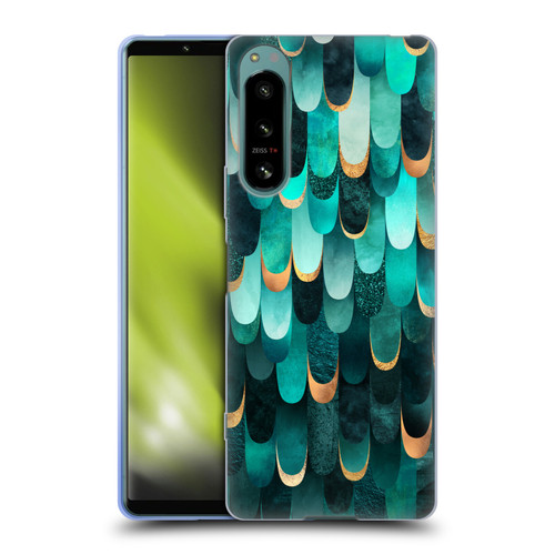 Elisabeth Fredriksson Sparkles Turquoise Soft Gel Case for Sony Xperia 5 IV