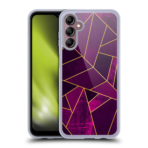 Elisabeth Fredriksson Stone Collection Purple Soft Gel Case for Samsung Galaxy A14 5G