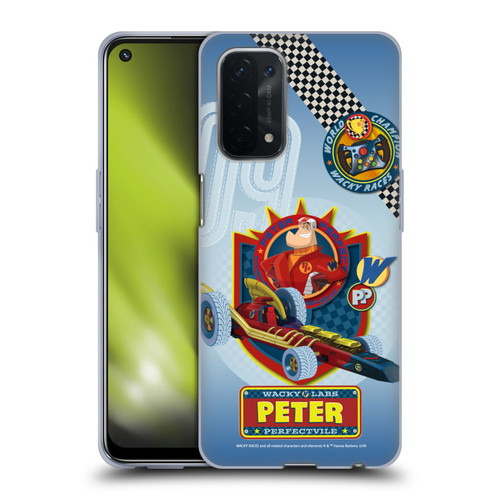 Wacky Races 2016 Graphics Peter Perfect Soft Gel Case for OPPO A54 5G