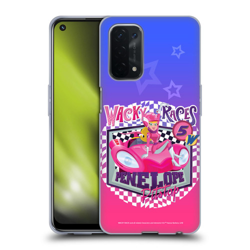 Wacky Races 2016 Graphics Penelope Pitstop Soft Gel Case for OPPO A54 5G
