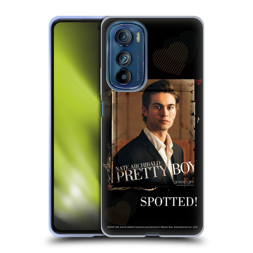 Gossip Girl Graphics Nate Soft Gel Case for Motorola Edge 30