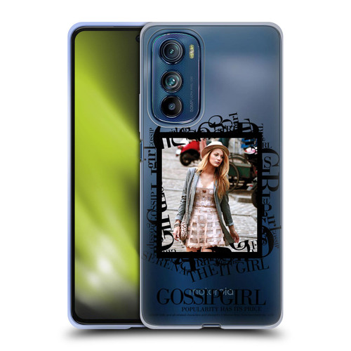 Gossip Girl Graphics Serena Soft Gel Case for Motorola Edge 30