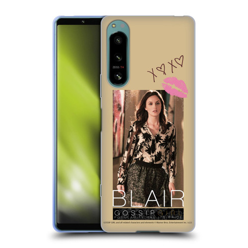 Gossip Girl Graphics Blair Soft Gel Case for Sony Xperia 5 IV