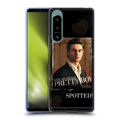 Gossip Girl Graphics Nate Soft Gel Case for Sony Xperia 5 IV
