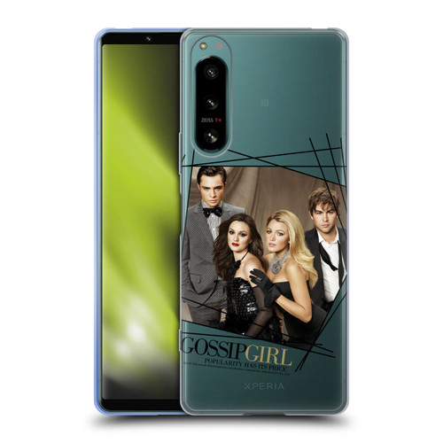 Gossip Girl Graphics Poster 2 Soft Gel Case for Sony Xperia 5 IV