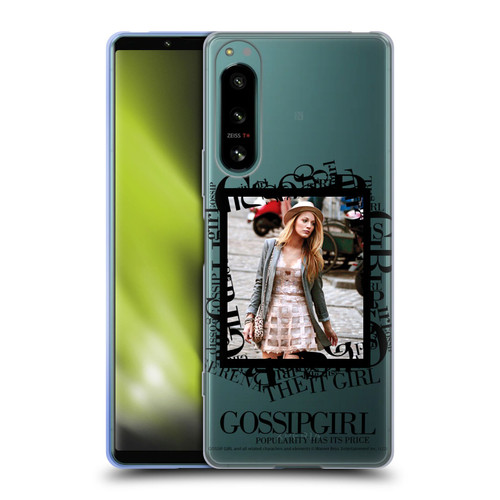 Gossip Girl Graphics Serena Soft Gel Case for Sony Xperia 5 IV