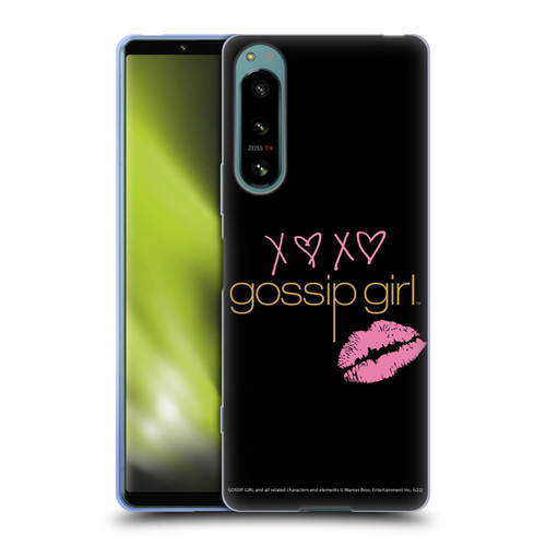 Gossip Girl Graphics XOXO Soft Gel Case for Sony Xperia 5 IV